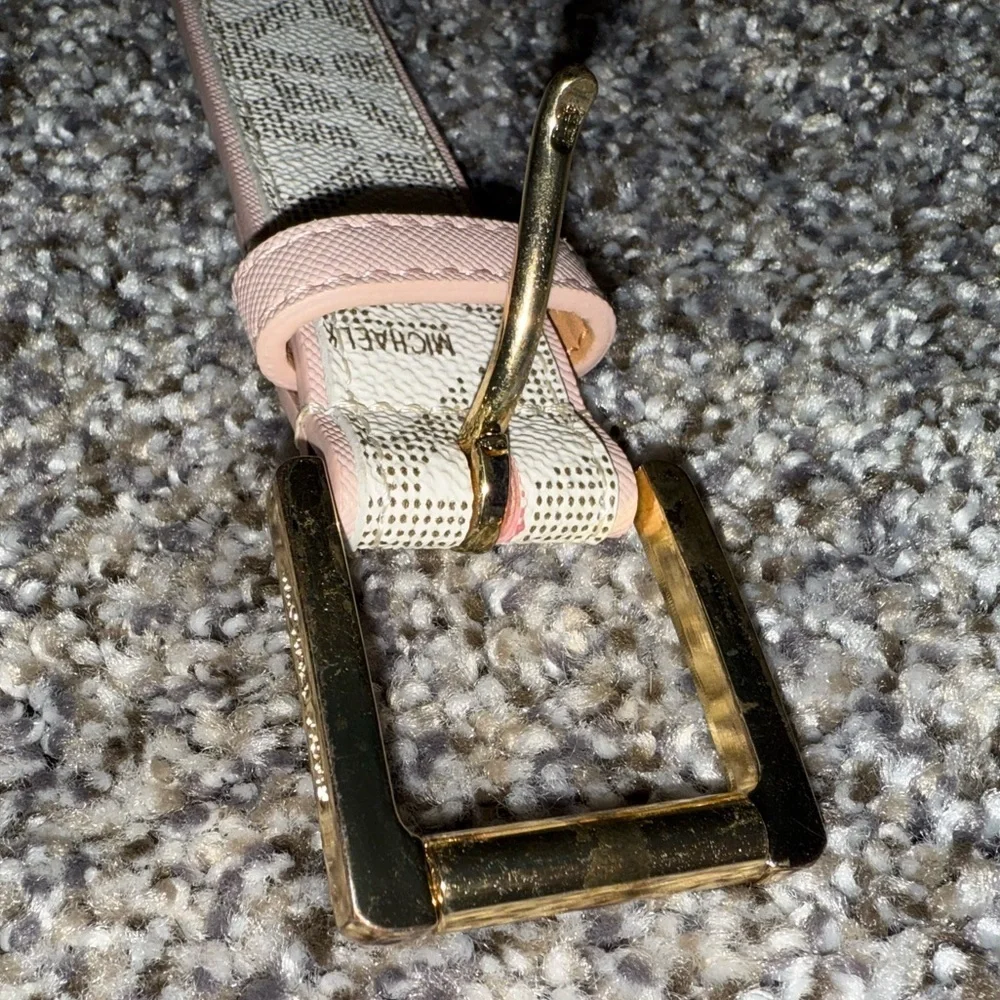 Michael Kors logo belt